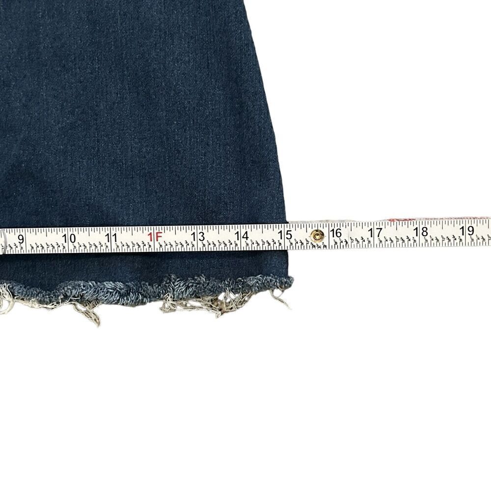 Dior Carter Women's Bell 15" Bottom Flare Distressed Jeans, Size 25 #J4-1581 - Picture 10 of 12